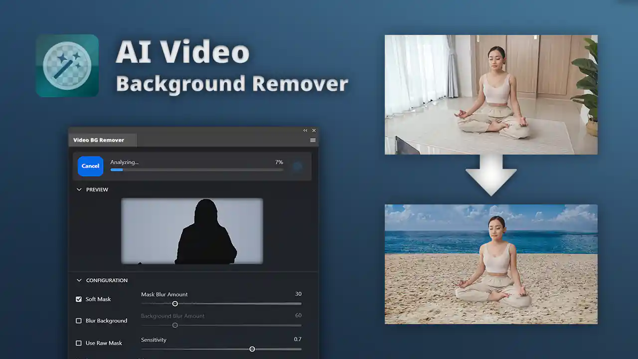 AI Video Background Remover for Premiere Pro